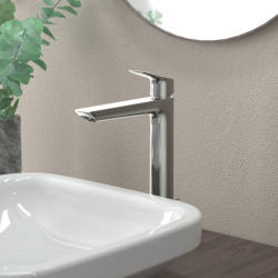  Logis XL Single lever basin mixer with ComfortZone 240, without waste set, Chrome (71258000)