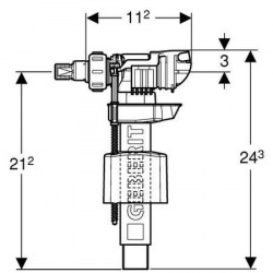Geberit UNIFILL Filling valve for concealed tank (240.705.00.1)