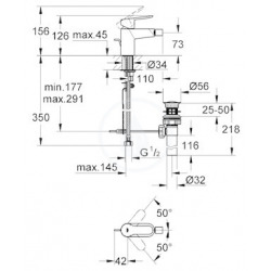 Single lever mixer 1/2" Bidet, Chrome (MitigeurB1)  Single lever mixer 1/2" Bidet, Chrome (MitigeurB1)