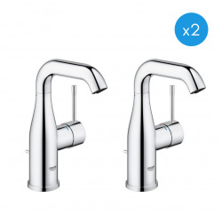 Grohe Essence Set of 2 1/2" Single chrome mixer size M (23462001-DUO)