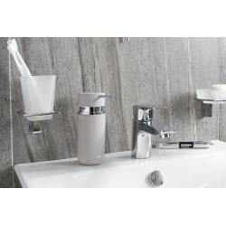 Swiss Aqua Technologies Infinitio Liquid soap dispenser, Matt grey (SATDINFI99SE)