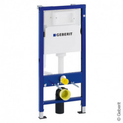  Toilet set Duofix frame + SATrimless wc + Softclose seat + Bidet hand shower + White flush plate (SATGEB1SPR1)