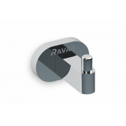 Ravak Chrome Bathroom hook, Chrome finish (X07P320)