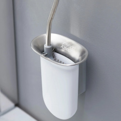 Joseph Joseph Flex™ Wall-hung toilet brush with wall holder, White (70528)