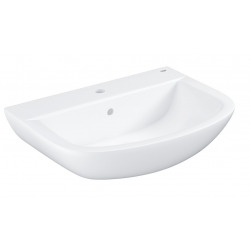 Grohe Bau Ceramic Wall-hung washbasin 65cm, Alpine white (39420000)