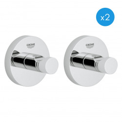 Grohe Set of 2 wall hooks, invisible fixing (40364001)