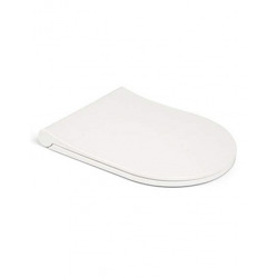 LIVEA Slim Elegance softclose toilet seat in Duroplast, White (0411)