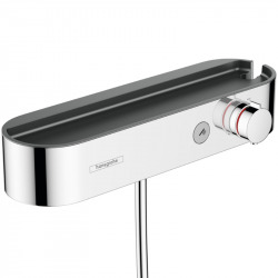 Hansgrohe ShowerTablet Select Shower thermostat 400 for exposed installation, Chrome (24360000)