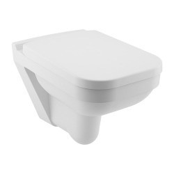SEREL rimless Star wall mounted toilet bowl + seat (SA26)