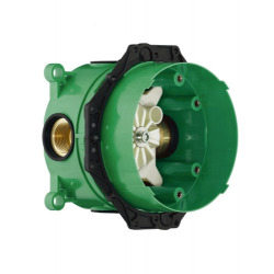  Vernis Shape Pulsify All-in-one shower set with 230 XXL overhead shower + 3-spray hand shower, Matt black (VERNISPULNM1)