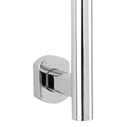 Optima Cube Way Wall Mounted Toilet Paper Holder in Brass, Chrome (SPI28)