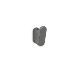 Swiss Aqua Technologies Simply R PVD Zinc wall hook, Gun metal (SATDUNI21GM)