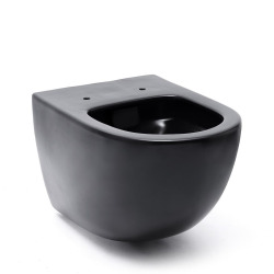  Wall mounted WC SAT Infinitio with softclose seat, Matt black (SATINF011RREXPBKM)