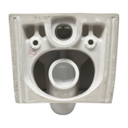  Brevis Wall-Hung Rimless Toilet, invisible fixings + ultra-slim soft-close seat (SATBRE011RREXP)