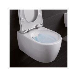  iCon Wall-Hung Rimless Toilet Pan, White (204.060.000)