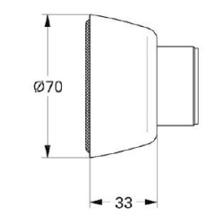  Covering escutcheon (45545000)
