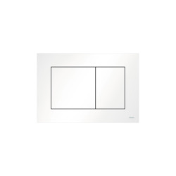 Tece TECEnow Flush plate for dual flush,  High gloss white (9240400)