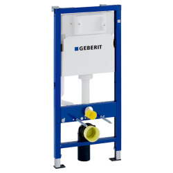  Duofix 112cm Toilet Frame + Vitra Normus toilet + Softclose seat + White plate (NORMUSGEB1)