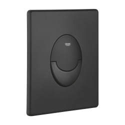 Start Dual Flush Plate, Matt Black (38964KF0)