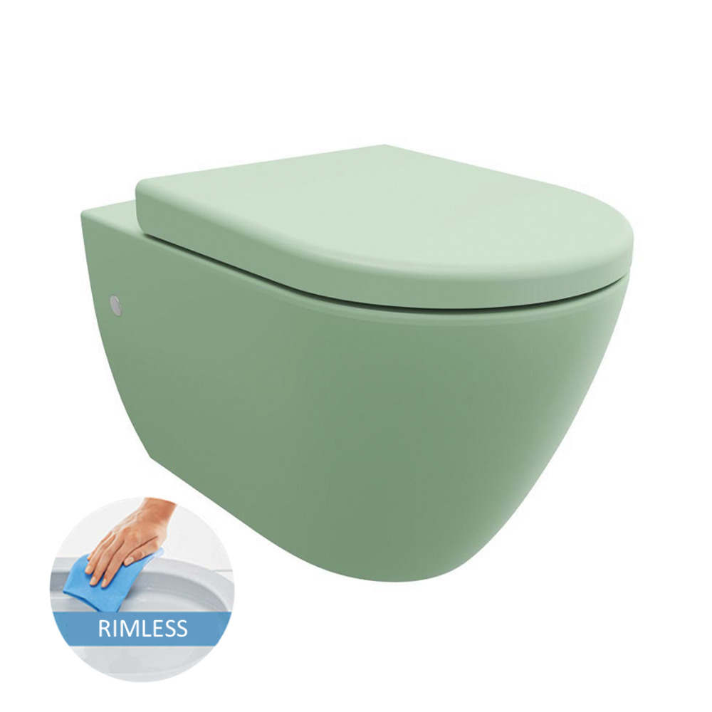 Light green toilet seat discount
