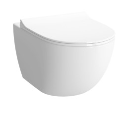 Grohe Toilet Set GROHE + VITRA SENTO RimEx Bowl with softclose seat + Grohe Chrome flush plate (GROHE-SENTOrimless)