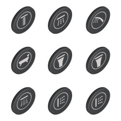 Smartcontrol pictograms for built-in trim (14077XH0)