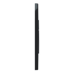 Grohe Even Flush plate for dual flush, long-lasting gloss black (38732KV0)