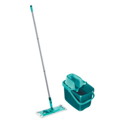 Leifheit Combi XL Set floor cleaner, bucket + flat broom, green (55360)