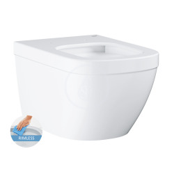 Grohe Euro Ceramic Wall mounted toilet bowl, alpine white (39328000)