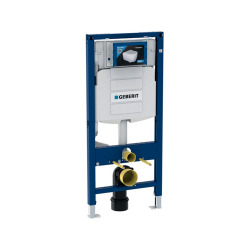 Geberit Duofix Toilet Frame+ Rimfree Wall-Hung toilet  + Sigma20 Flush Plate White Chrome (GEBICON-C)