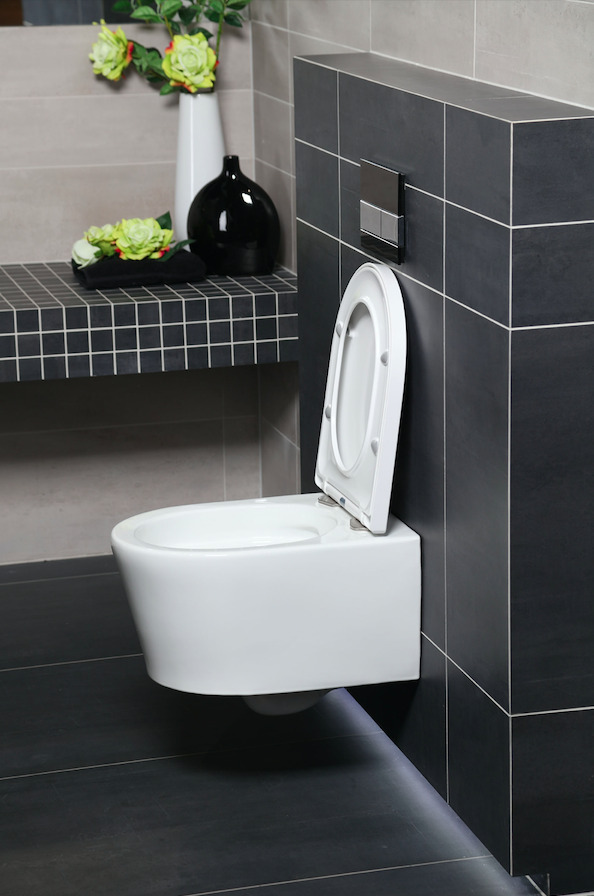 Kit fixation WC bidet invisible