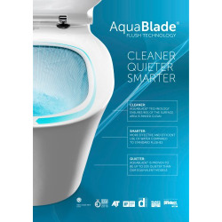 Grohe Toilet set Frame + Ideal Standard Tesi Aquablade bowl + Slim softclose seat + Chrome flush plate (ArenaTesi)