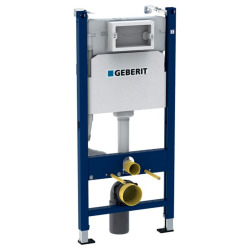  Duofix Toilet Frame + Geberit iCon Rimless bowl + Softclose seat + White plate (ICONGEB3)