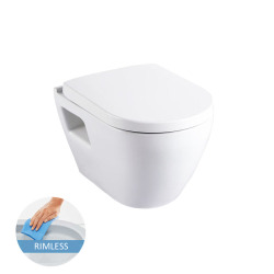 Serel Rimless bowl + soft close seat (sm26)