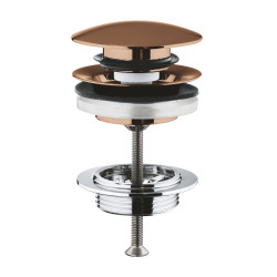 Grohe Waste set with push-open plug, Brushed Warm Sunset (65807DL0)