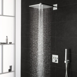  Grohtherm SmartControl Perfect Shower Set with Rainshower 310 SmartActive Cube, Chrome (G-34706000)