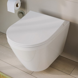 Vitra  Integra Rimless toilet + Softclose seat in Duroplast (7041-003-6285)