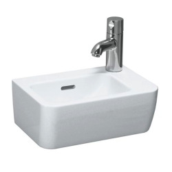 Laufen Pro Wash basin 36x25 cm with tap hole right, White (H8169550001061)