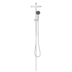 Grohe Vitalio Start System 250 Cube Shower column + Grohtherm 800 Thermostatic mixer (344558000-VITALIOCUBE1)