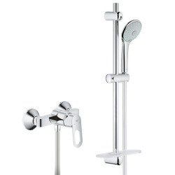 Grohe Shower Set Single-Lever Shower Mixer + EUPHORIA 110 Shower Rail Set, 3 sprays (23340000-EUPHORIA3)
