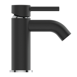 KOLVA single-lever basin mixer, matt black (BD026U4)