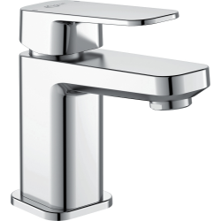 Ideal Standard TONIC II - Single-hole basin mixer with pull-rod and waste, Chrome (A6330AA)