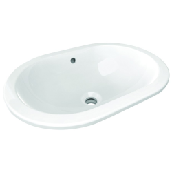 Ideal Standard CONNECT Oval undermount washbasin 550 x 175 x 380 mm, white (E504801)