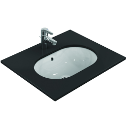 Ideal Standard CONNECT Oval undermount washbasin 550 x 175 x 380 mm, white (E504801)