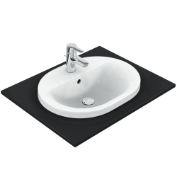Ideal Standard CONNECT Oval undermount washbasin 550 x 430 x 175 mm, white (E503901)