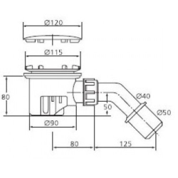  Tempoplex Waste Set (K7817AA)