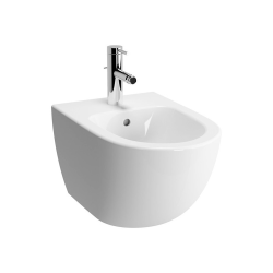 Vitra  Sento wall-hung bidet, internal water inlet, white (4338B003-1046)
