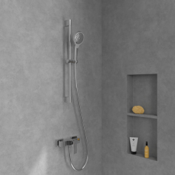  Architectura Square Single lever shower mixer , Chrome (TVS12500100061)
