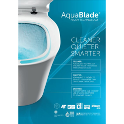 Ideal Standard TESI - AquaBlade rimless toilet bowl + ultra-thin seat with soft close (T354601)