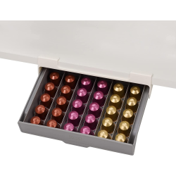 Joseph Joseph CupboardStore™ Under-shelf Coffee Capsules Drawer, tool-free installation, grey (851667)